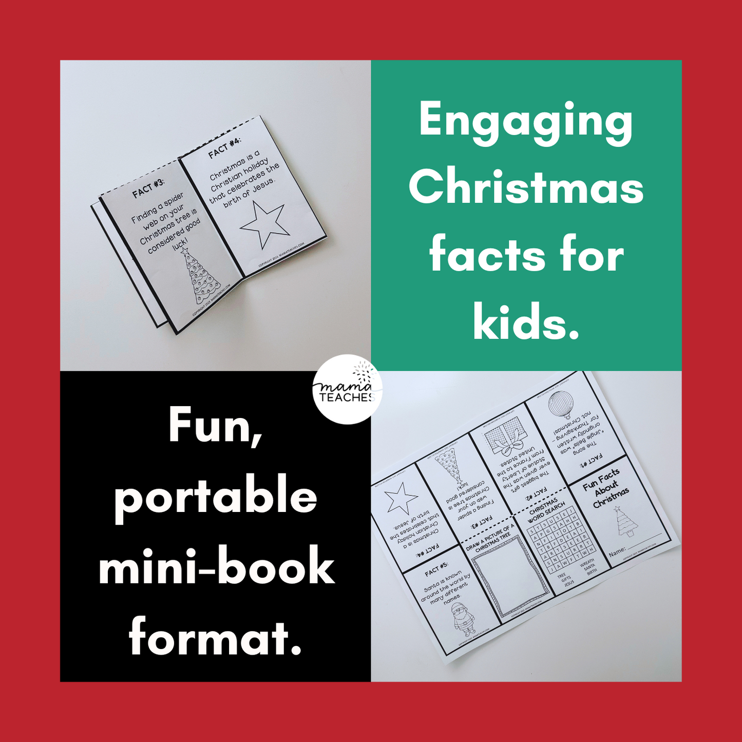 Fun Facts About Christmas Mini-Book
