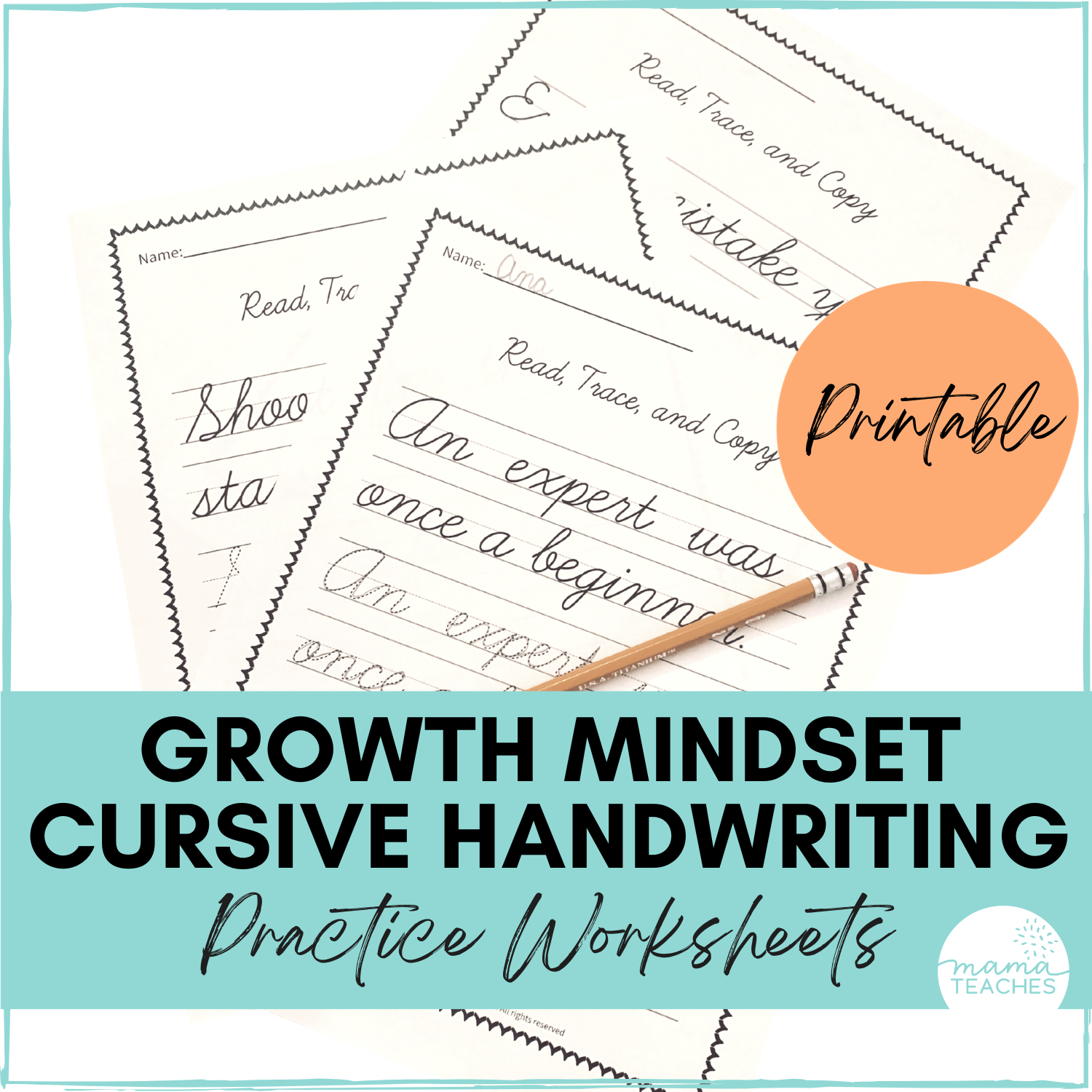 Free Cursive Handwriting Practice for Kids