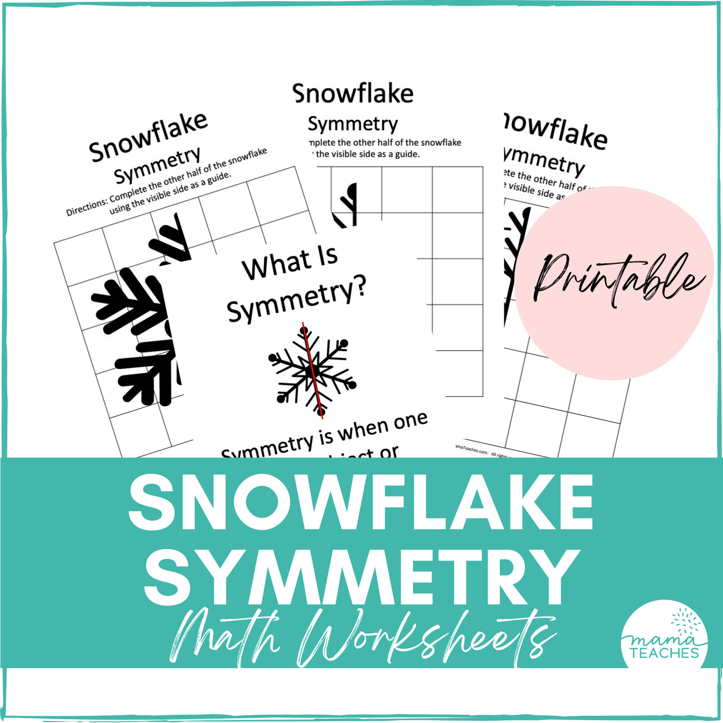 Snowflake Symmetry Activity