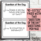 180 Attendance Questions - Digital and Print Debate Questions