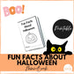 October Fun Facts Mini Books Bundle