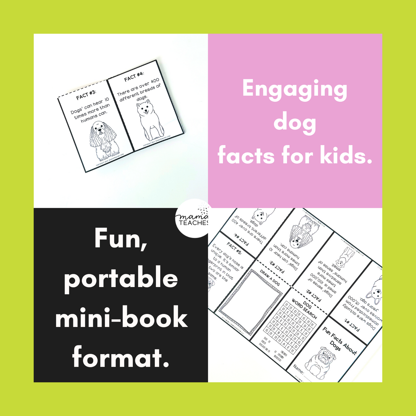Fun Facts About Dogs Mini-Book