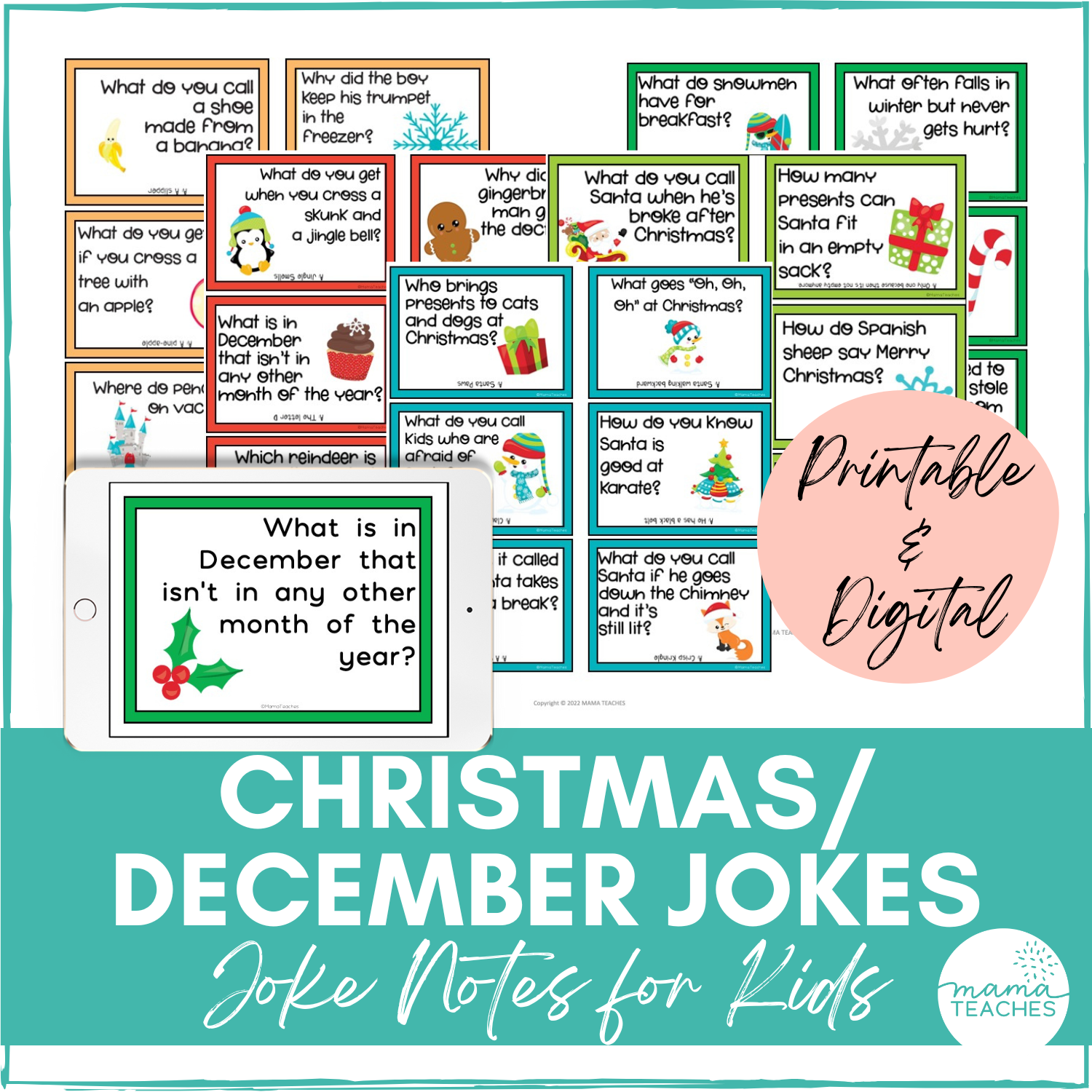 Jokes for Kids - Christmas/December – The Sweet Dahlia