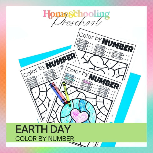 Earth Day Color by Number