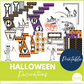 Halloween Decorations for the Classroom - Bulletin Board, Borders, Posters