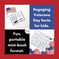 Fun Facts About Veterans Day Mini Book