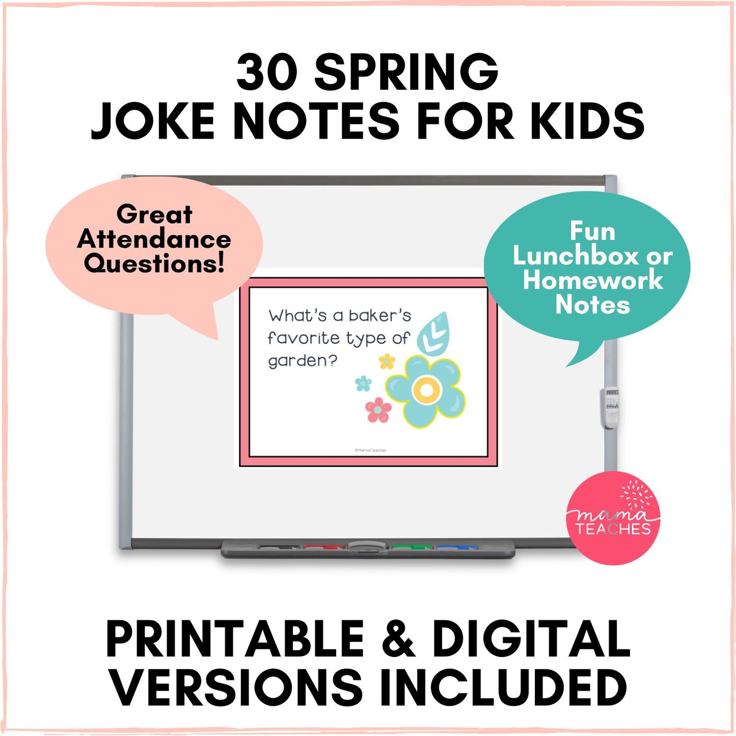Jokes for Kids - Spring Jokes {Digital & Print}