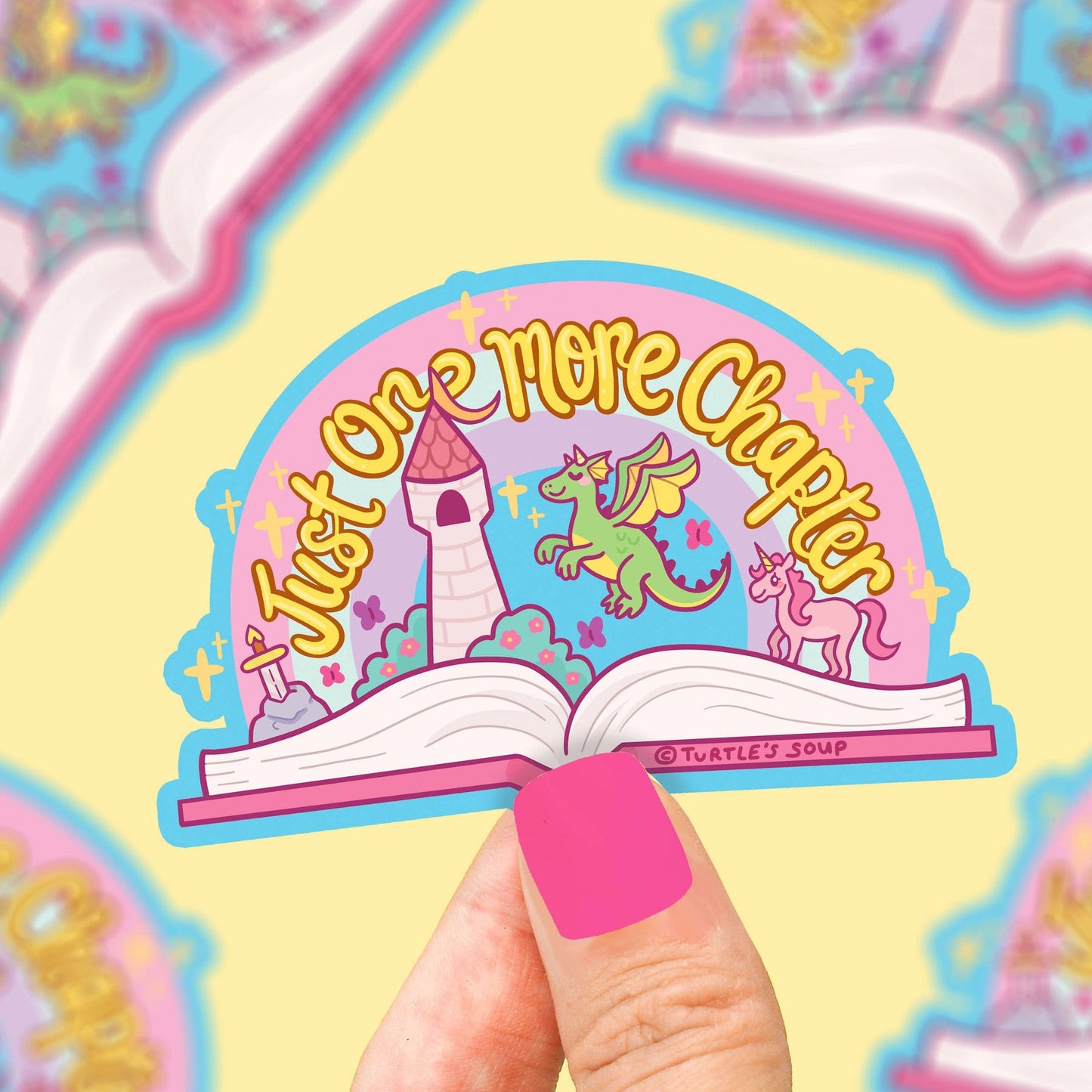 One More Chapter Fairy Tale Sticker