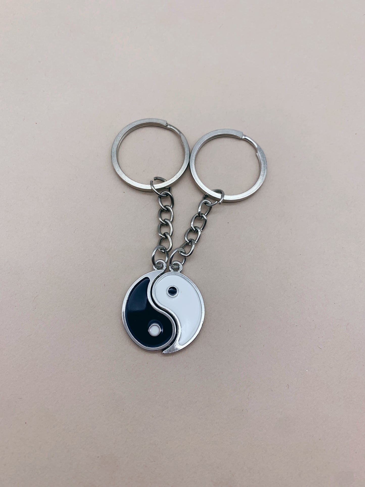 Yin Yang Keychains Set